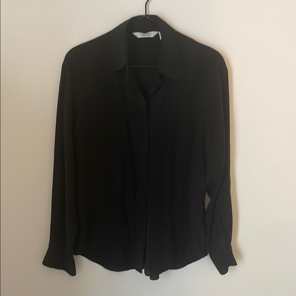 & Other Stories Black Blouse